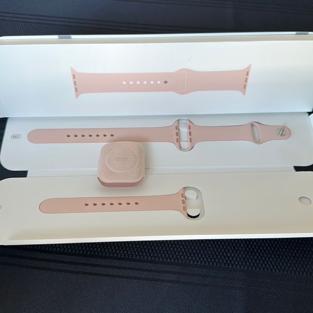 Apple Watch Sport Band for 44mm.  Pink Sand